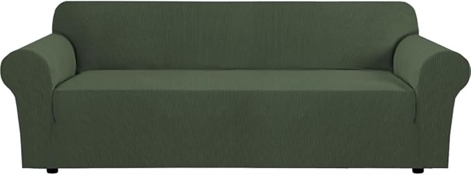 H.VERSAILTEX Stretch Oversized Couch Cover 1 Piece Sofa Slipcovers by HVERSAILTEX