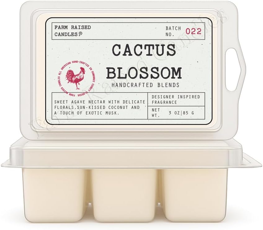 Cactus Blossom Soy Wax Melts, 2 Pack