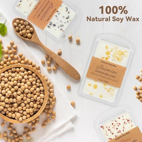SCENTORINI Wax Melts, Premium Wax with Essential Oil, 2.5oz x 3 Pack