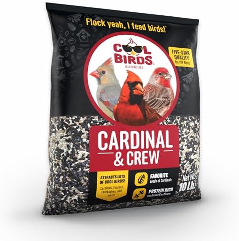 Cool Birds Cardinal & Crew Wild Bird Seed, 10 lb