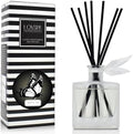 Reed Diffuser Set, White Tea Scented Oil Diffuser with Sticks, Home Fragrance Accessories for Bathroom Shelf Decor, Aroma Diffusers for Home or Office Desk, USA Made