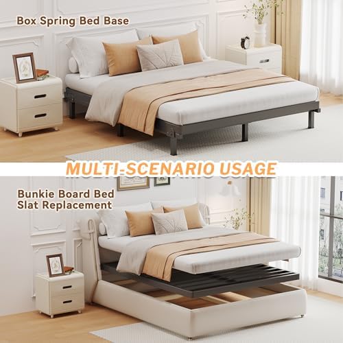 2 Inch Metal King Box Spring Bunkie Board Bed Slat Replacement