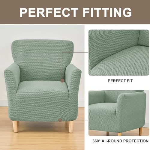 Eco-Ancheng Banquet Armchair Slipcovers Accent Chair Covers Chair Slipcover