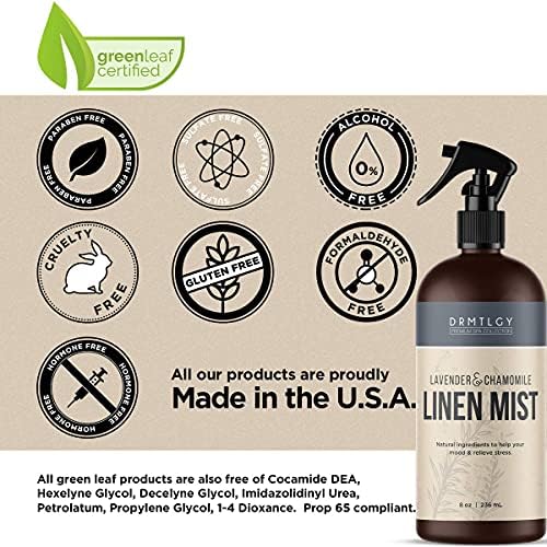 DRMTLGY Green Tea Linen Mist | Aromatherapy Pillow & Room Spray