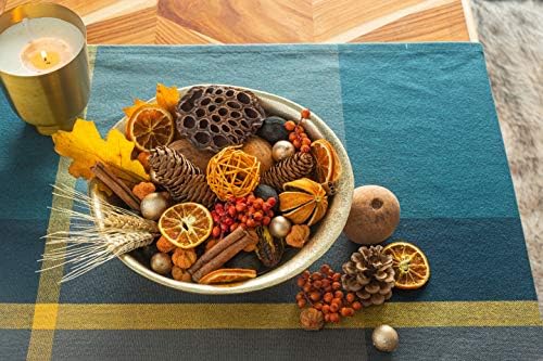 ANDALUCA Blissful Harvest Potpourri | Made in California | Large 20 oz Bag w/Fragrance Vial Included | Scents of Orange Zest, Nutmeg and Pumpkin