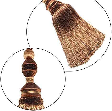 2 Pack Tassel Curtain Tiebacks Drapery Curtain Holdback
