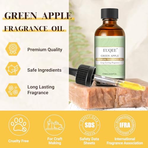 EUQEE Green Apple Fragrance Oil for Home Fragrance 2.02 Fl oz / 60ml