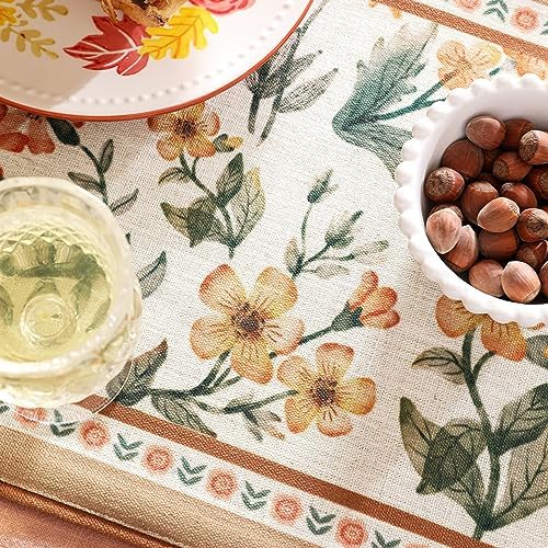 bilin gaier Designer Elegant French Vintage Table Runner,87"x12"