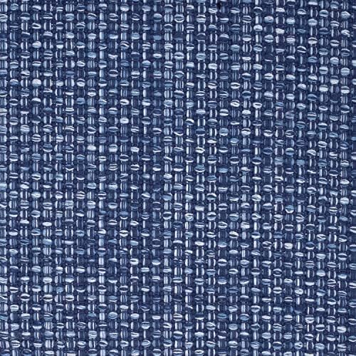 100% Cotton Table Runner for Dining Room Tables Rectangle Two Tone Woven Fabric 72" x 13" Soft Durable Table Runner, Dark Blue - (Pack of 1)
