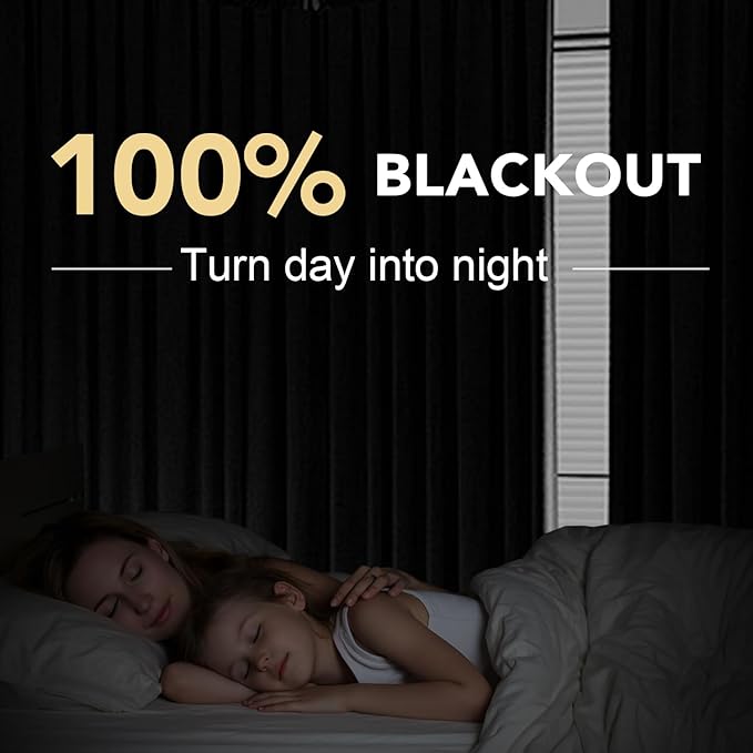 H.VERSAILTEX 72 inch Blackout Curtains, 100% Absolutely Blackout Thermal - Image 2