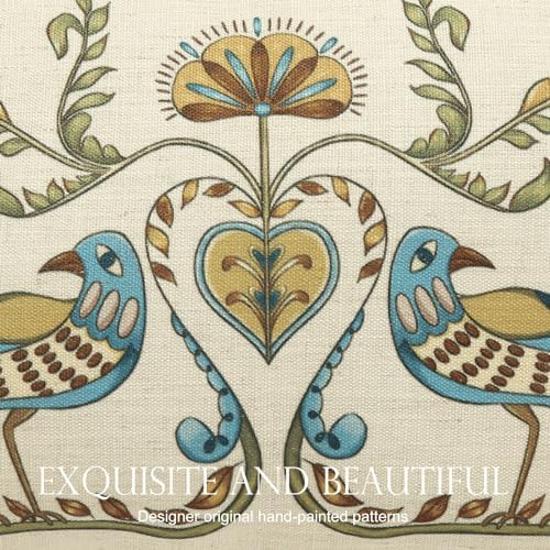 patdrea French Vintage Rectangular Throw Pillow Cover,12"x20",Set of 2