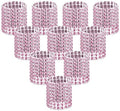 Accmor 100pcs Napkin Rings, Pink Napkin Rings Buckles