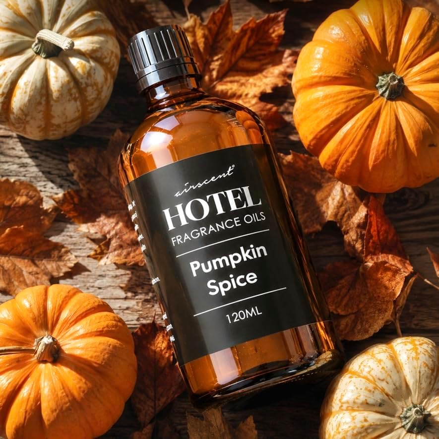 AirScent Pumpkin Spice Diffuser Oil - Pumpkin Cinnamon Vanilla - 120 mL