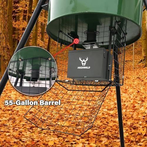 Highwild Varmint Cage Feeder Guard for 30 & 55 Gallon Barrels