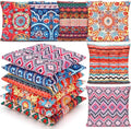 Menkxi 6 Pcs Bohemian Floor Pillows 15 Inch, Classic