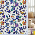 Frosted Privacy Window Film Static Cling Decorative Glass Film45.2x78.7in