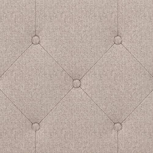 Hillsdale Provence Upholstered Adjustable Full/Queen Headboard, Linen