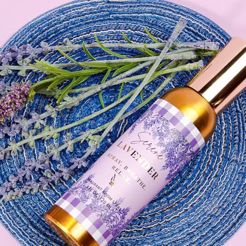 Room Spray, Serene Lavender, 4 fl oz, Air Freshener for Home, Bathroom