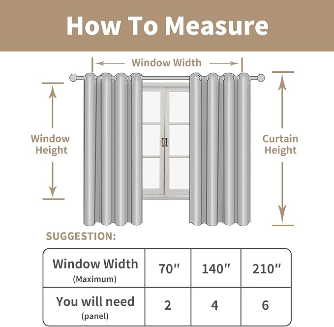 102 inch Natural Linen Curtains - Image 7