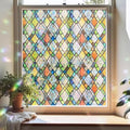 ADD.HERES Rainbow Window Privacy Film, Stained Glass Cling, 29.5" x 78.7"