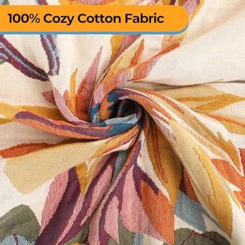 Boho Floral Large Throw Blanket for Bed Couch 60"x80"