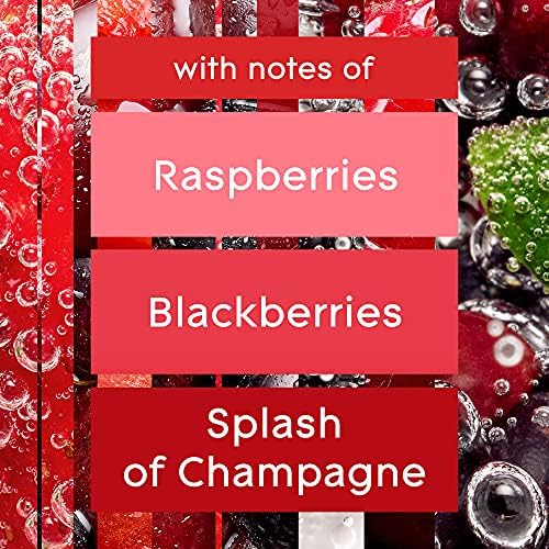 Glade PlugIns Refills Air Freshener, Scented and Essential Oils for Home and Bathroom, Bubbly Berry Splash, 3.35 Fl Oz, 5 Count