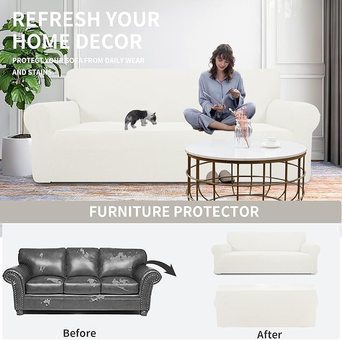 Easy-Going Stretch Couch Covers - Image 4