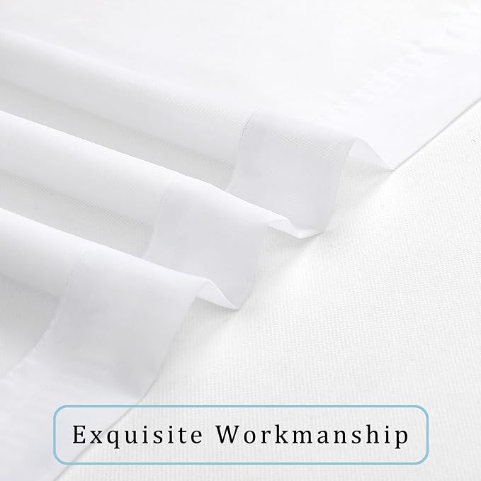Sheer White Curtains 108 Inches Long - Image 6