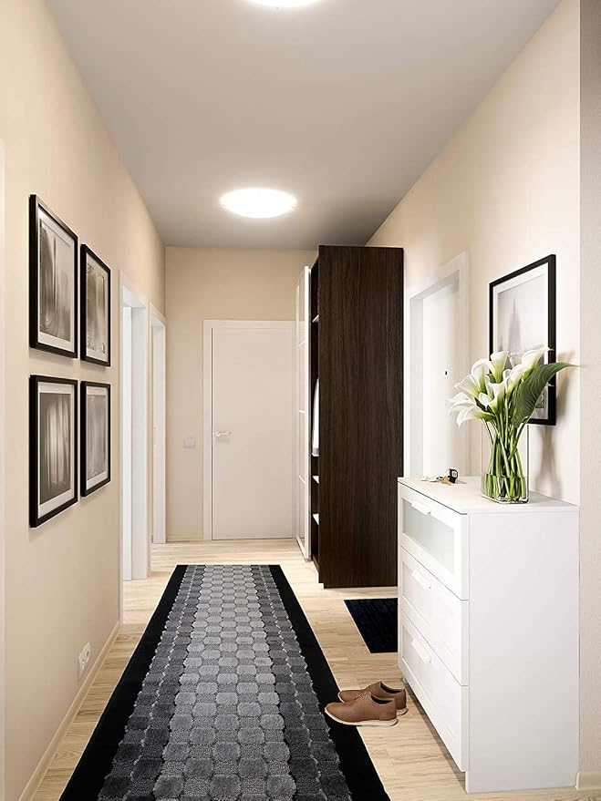 17 ft Extra Long Non-Slip Washable Carpet Runner Rug - Image 3
