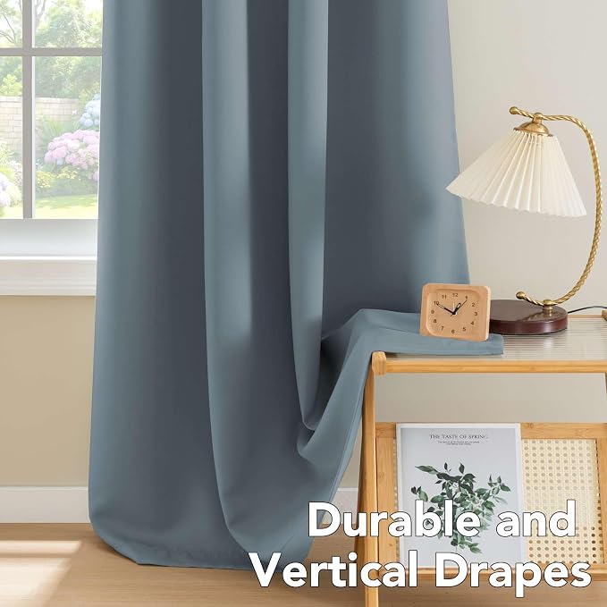H.VERSAILTEX Elegant Grommet Blackout Thermal Insualted Solid Curtains/Drapes - Image 8