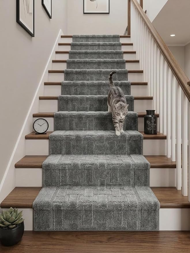Runner Rug 35 ft, Extra Long Non-Slip Washable Rug, Rubber Backing, Rolled in - Image 8