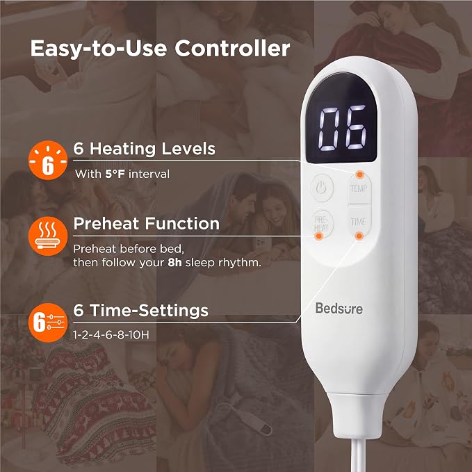 Bedsure Electric Blanket Queen Size - Image 4