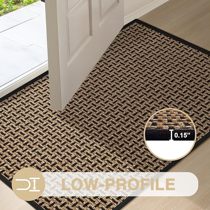 Door Mat Indoor Entrance 24"x36", Absorbent Indoor Door Mat, Non Slip Rubber - Image 4