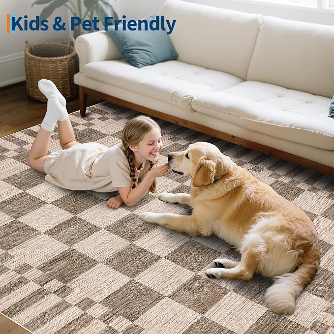GarveeHome 2x12 Checkered Kitchen Runner Rug - Image 8