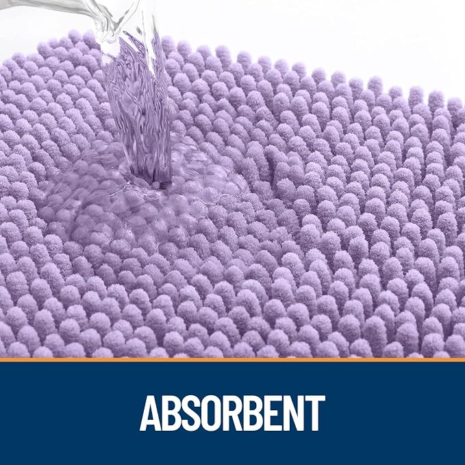 OLANLY Dog Door Mat for Muddy Paws 47x32, Super Absorbent Chenille Mud Mat | - Image 3