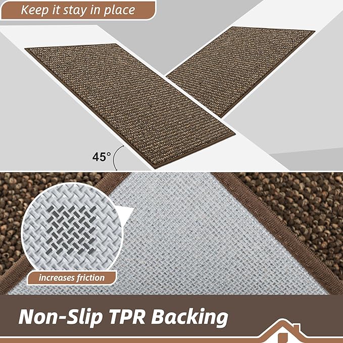 BEQHAUSE Kitchen Runner Rugs 32"x84", Kitchen Mats - Image 4