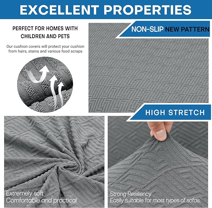 XINEAGE 2026 New 3 Pieces Couch Covers - Image 5