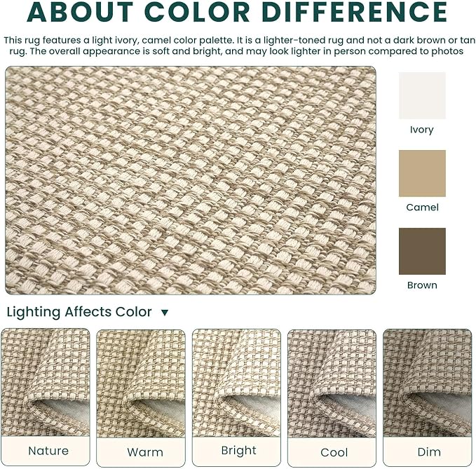 KOZYFLY Cotton 2.5'x12' Runners Rugs - Image 3