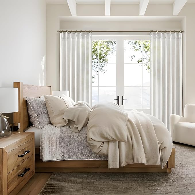 PleatedDrapes 100 Inch Light Filtering Curtains - Image 7