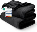 Bedsure GentleSoft Fleece Blanket Twin Size Black by Unknown
