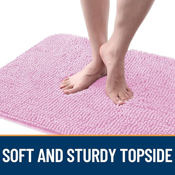 OLANLY Dog Door Mat for Muddy Paws 70x35, Super Absorbent Chenille Mud Mat | - Image 4