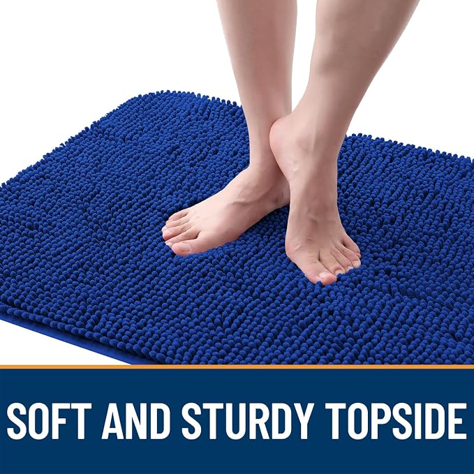 OLANLY Dog Door Mat for Muddy Paws 70x46, Super Absorbent Chenille Mud Mat | - Image 4