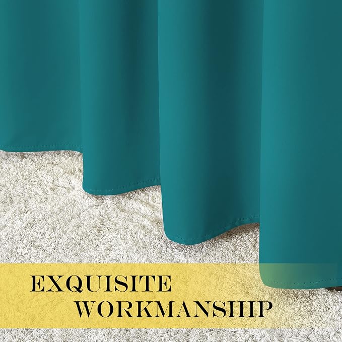 NICETOWN Extra Wide Blackout Sliding Door Curtain - Image 6