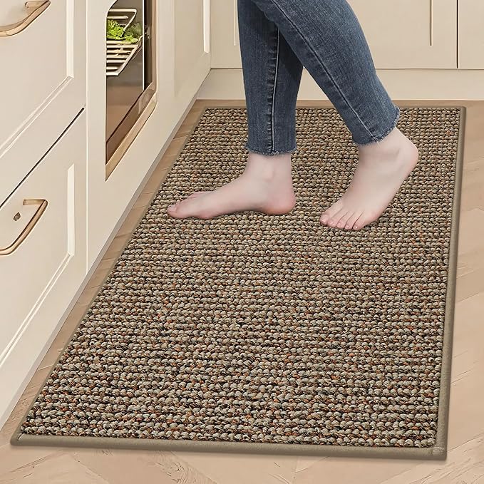 BEQHAUSE Kitchen Rugs 24"x36", Kitchen Mats by BEQHAUSE