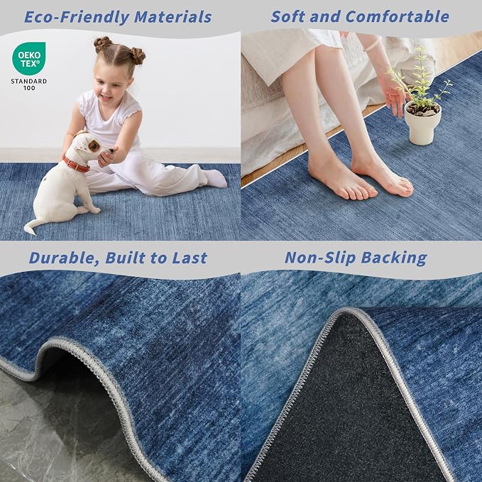 3x12 ft Non Skid Hallway Runner Rug - Image 5