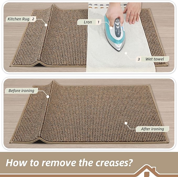BEQHAUSE Kitchen Rugs 24"x36", Kitchen Mats - Image 9