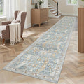 Madane Washable Runner Rugs 2x12 Long by Madane