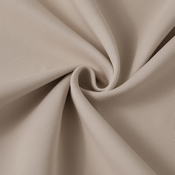 Pinch Pleated Window Curtain Panels 84 Inches Long Light Blocking Solid Ceiling - Image 7