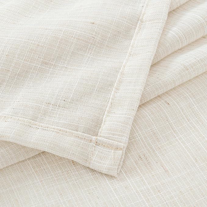 BGment Linen Curtains 42X40 Inch Length - Image 8