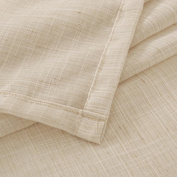 BGment Natural Linen Curtains 90 Inches Long - Image 9